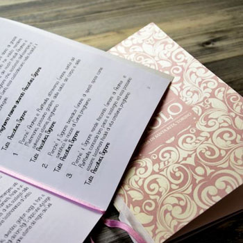 Libretto Messa Prodotti Per Matrimonio Di Sposinstyle Com