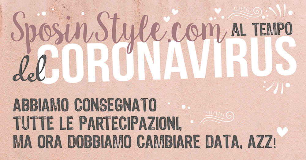 Matrimonio Coronavirus