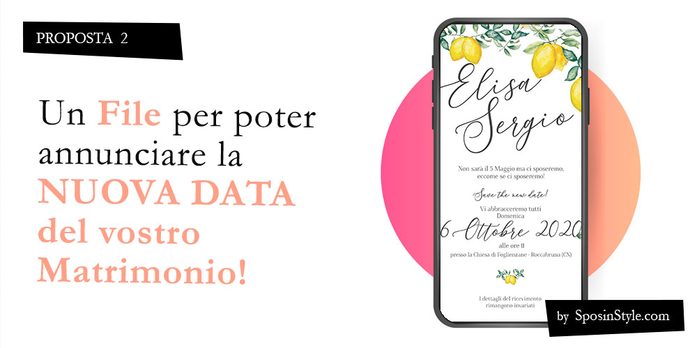 Matrimonio Coronavirus Ristampare