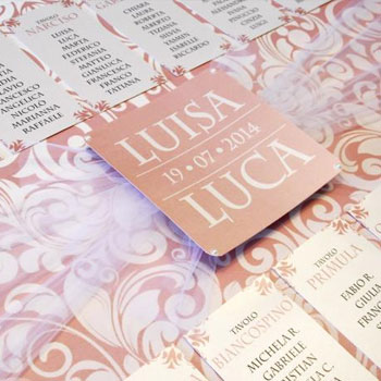 Tableau de Mariage, Segnatavolo e Segnaposto Tableau Matrimonio: come organizzare i posti a tavola durante il ricevimento