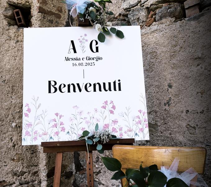 Tabellone di Benvenuto - Accessori per matrimonio