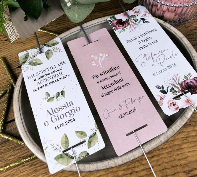 Stelline Scintillanti 60 Cm – Confezione Da 100 Pezzi Per Matrimoni, Feste, Taglio Torta, Foto Spettacolari