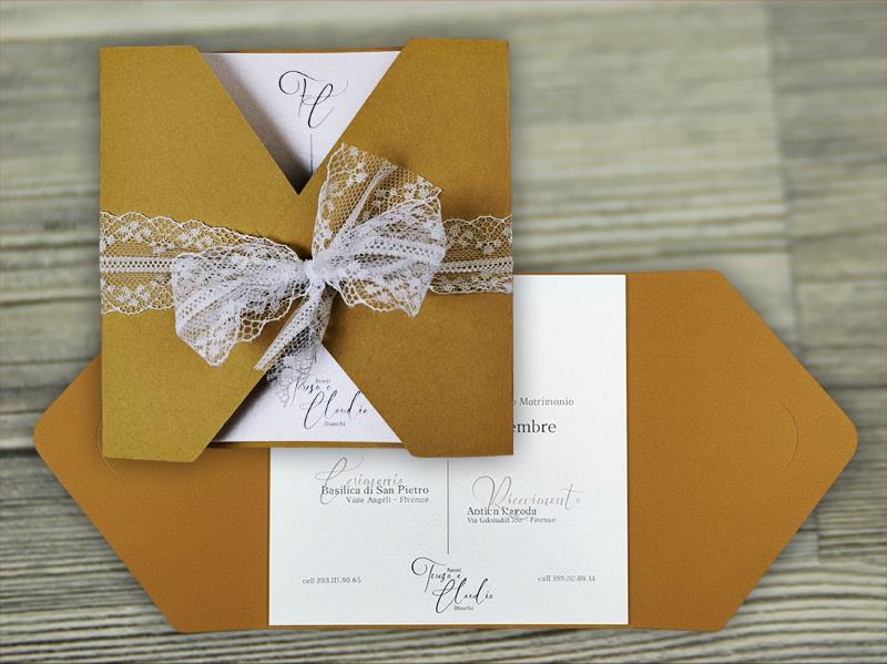 Partecipazione di Matrimonio Kraft  PROVENZA