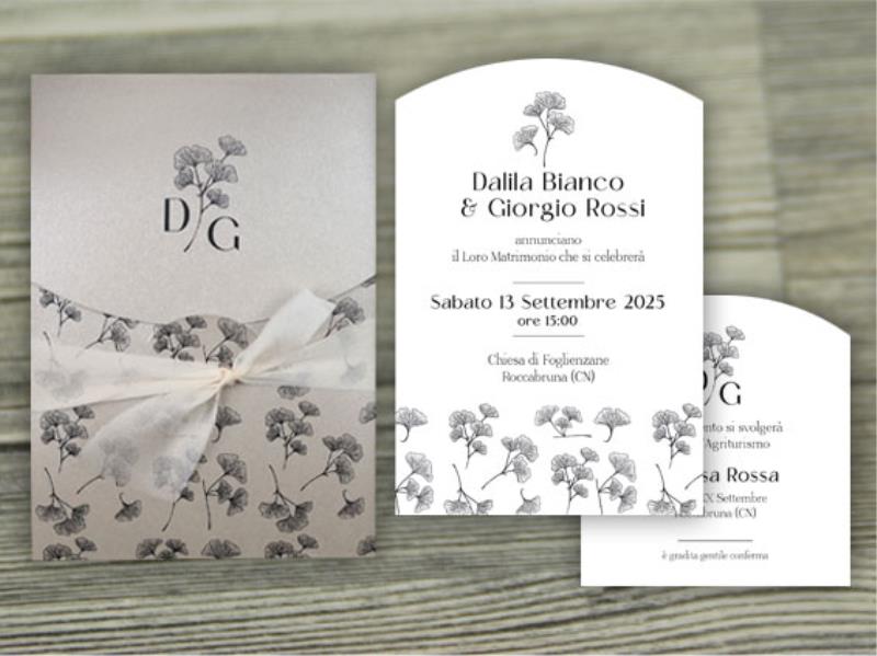 Partecipazione di Matrimonio   GINKO