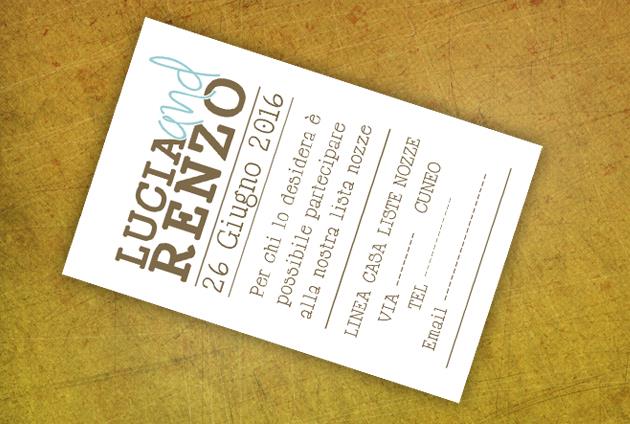 Partecipazione Di Matrimonio Moderna Lineare E Semplice Come Cielo E Terra Sposinstyle